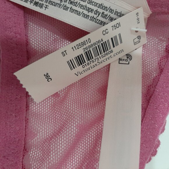 Victoria secret sheer mesh lace racerback coquette romantic fairycore hearts br - Picture 10 of 16